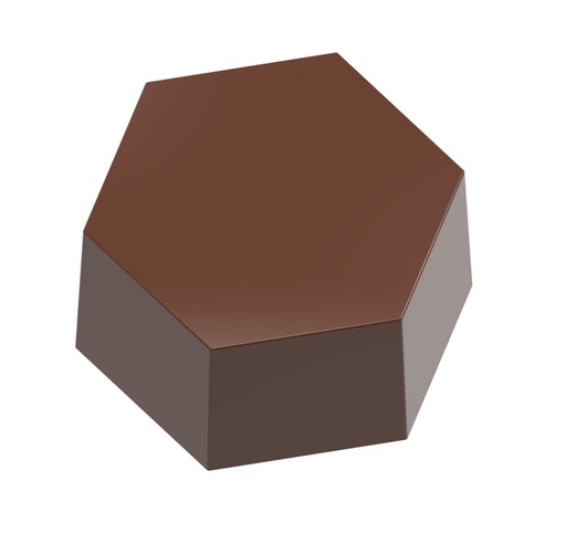 [70409594] CHOCOLADEVORM MAGNEET ZESHOEK CW1000L25WITTE VERPAKKING MET TRANSPARANT DEKSEL VOOR 32 PR