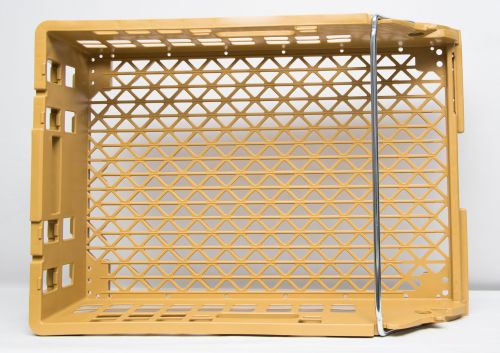 [50611226] BREAD CONTAINER WITH HANDLE 700X495 WA700H190MM BEIGE TRANSPORT/PC