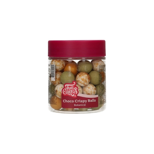 [08052525] FUNCAKES BOULES CHOCO CROUSTILLANTES ASSORTIES VERT OR SPLASH OR 130GR
