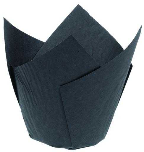 [41802168] CAISSETTES TULIPE NOIR D50X70-200P