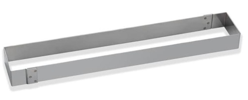 [51701183] CADRE INOX RECTANGULAIRE 57X9HT4.5CM