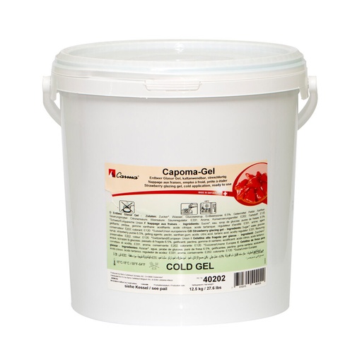 [01020770] CAPOMA CARMA ROUGE FRAISE  SEAU 12.5KG ***UNIQUEMENT BARCHON***
