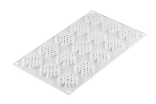 [51657512] SILIKOMART MIEL8 HONEYCOMB MOLD Ø45 H 8MM