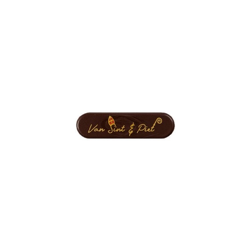 [08054391] 2036733 VAN SINT PIET CHOCOLATE BAR 50X15MM 256PCS