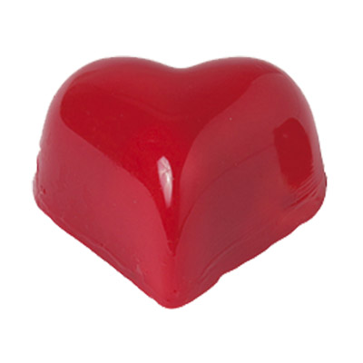 [11010091] PRALINE BRUYERRE COEUR ROUGE PRALINE BLANCHE  1.1KG