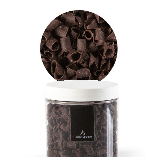 [08054131] 39208 CAKEDECO COPEAUX CHOCOLAT NOIR 12 PIECES ***S/CD***