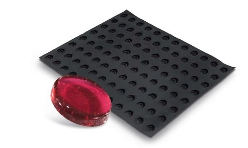 [70408394] FP-01097 FLEXIPAN® ORIGINE MEDAILLON 60X40CM 96EMP Ø2,8CM H0,8CM VOL 5ML