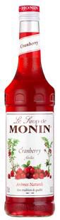 [14100313] MONIN CRANBERRY SIROOP 70CL = FLES