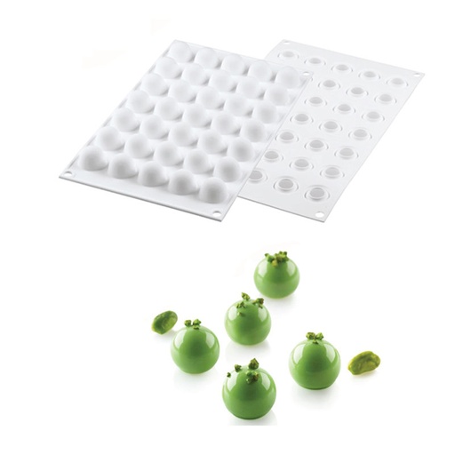 [51657394] SILIKOMART VORM TRUFFLE 5 Ø 22MM H 20MM VOL 5ML = STUK