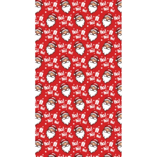 [08030815] 2046017 HOHO KERSTMAN TRANSFER 30 X 40 CM 30 STUKS ***OP BESTELLING***