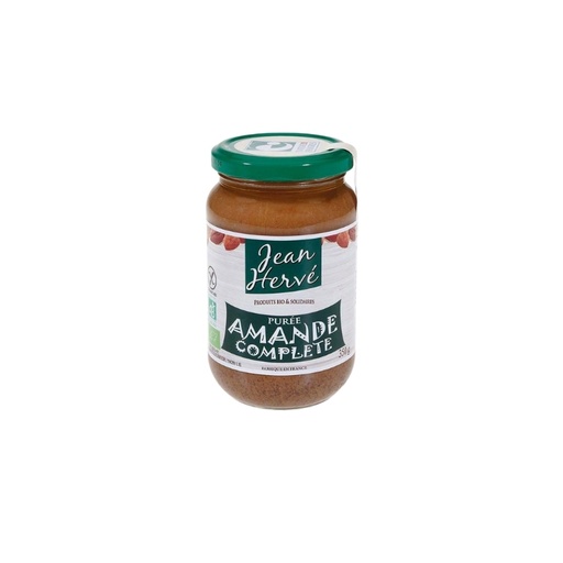 [08059007] JEAN HERVÉ PUREE D'AMANDE COMPLETE BIO 350GR