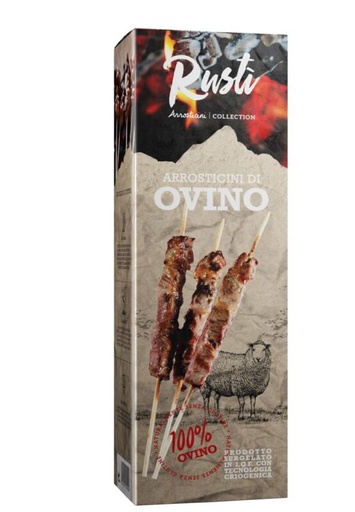[06100937] ❄️RUSTI ARROSTICINI BREBIS * 10 * PIÈCES X 30GR