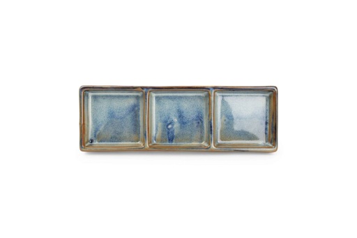 [60251202] F2D NOVA BLUE ASSIETTE SERVICE 3 COMP 24XH8CM