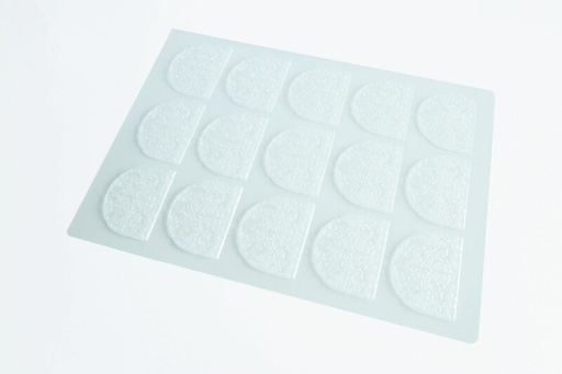 [08056377] 036132 PCB BLISTERS EMBOUTS FLOCON 8,2X6,8 CM 4PCES ***S/CD***