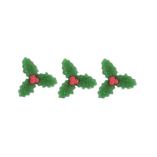 [08030074] *FF*1013362 SMALL HOLLY LEAF 192PCS ***ON ORDER***