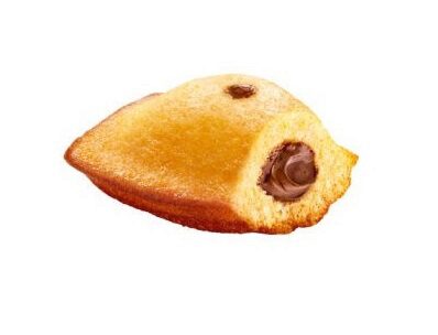 [02015005] SAINT MICHEL MADELEINES GEVULD MET HAZELNOOTCHOCOLADE KTB 64X56GR = DOOS