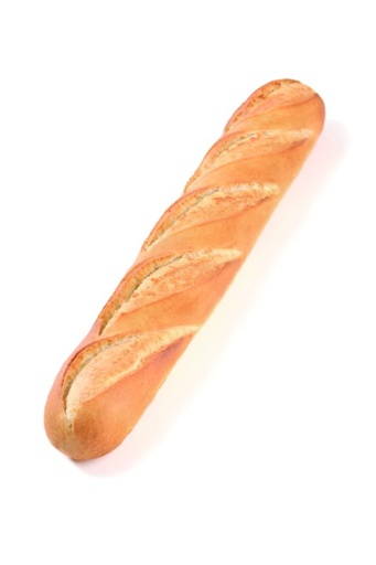 [02041213] ❄️DELIFRANCE S7122 BAGUETTE BLANCHE 58CM PAC 24 X 400GR