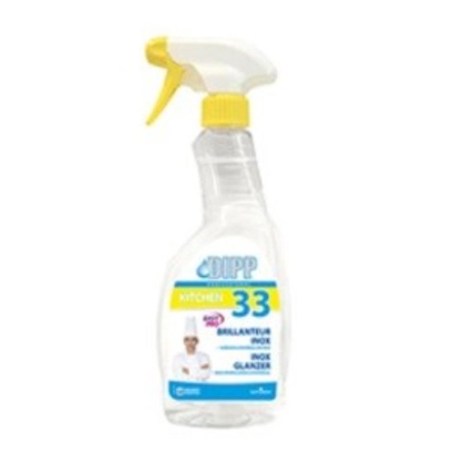 [20020152] DIPP 33 ROESTVRIJSTALEN GLANSSPRAY EENVOUDIG PRO 500ML