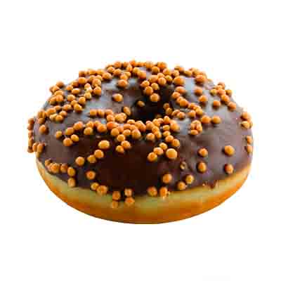 [02020756] B & B 26812 DONUT CRISPY FOURRE   CARAMEL CUIT 48X65GR
