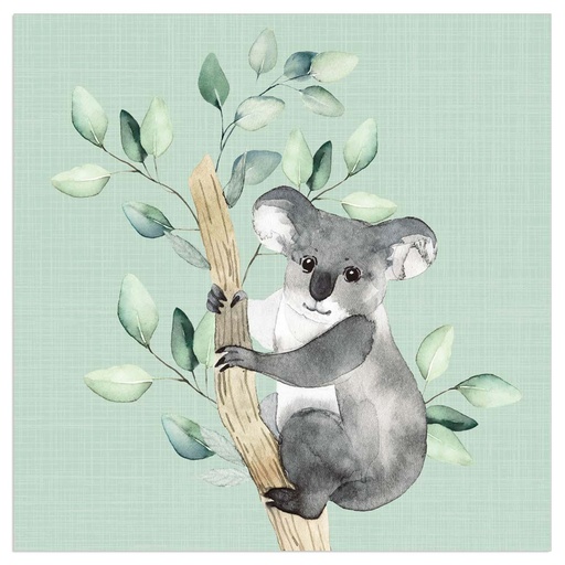 [60700680] ARTEBENE NAPKIN 33X33CM KOALA PACK OF 20PCS