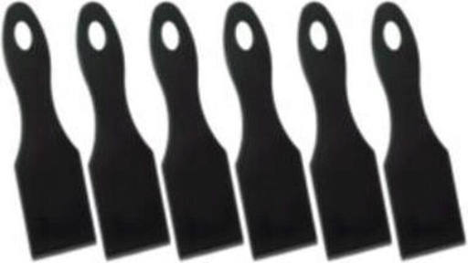 [57662468] METALTEX SET OF 6 NYLON STONE/RACLETTE SPATULAS