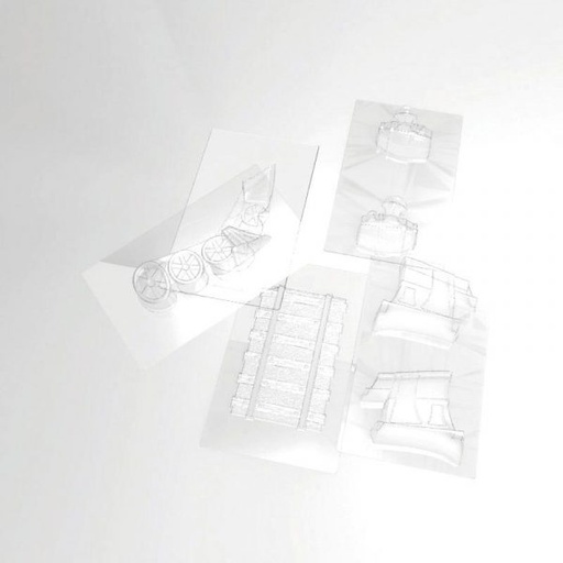 [08056435] 045565 PCB VORM LOCOMOTIEF VOOR 4 STUKS 15X12.5CM DIKTE 7 CM 20STUKS ***S/CD***