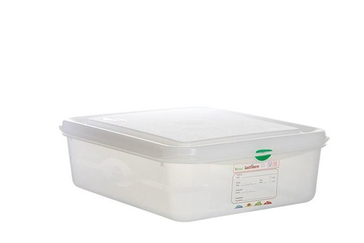 [57663422] GASTRONOX BOITE 1/2-100MM 6,5L COUVERCLE ET CLIPS