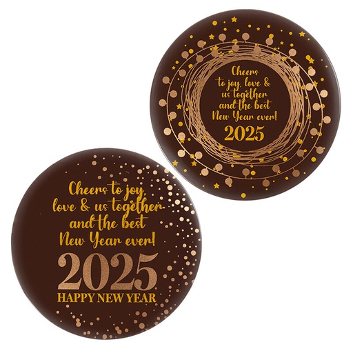 [08054937] 2014859 LETTRE DU NOUVEL AN 2025 ENG 12CM 10PCS ***S/CDE***