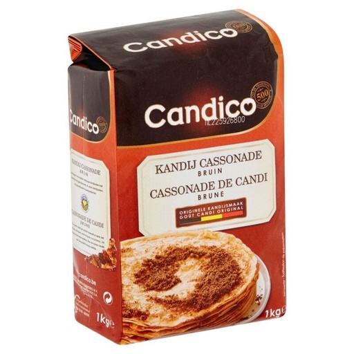 [03010629] CASSONADE BRUNE CANDICO 1KG