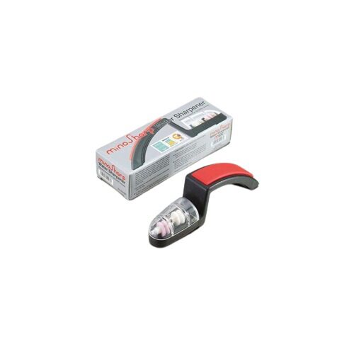 [50408430] MINOSHARP WATER SHARPENER CERAMIC NR/RG MANUAL-2 STONES-HANDLE