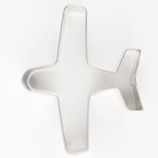 [08053025] STAINLESS STEEL COOKIE CUTTER AIRPLANE 7CM