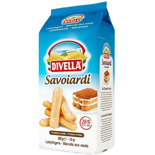 [14100078] DIVELLA SAVOIARDI BOUDOIRS 400GR