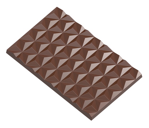 [70409466] MOULE À CHOCOLAT TABLETTE AVEC UNE MOTIF EN ÉTOILECW12006 .. 1X2 -- 63.5