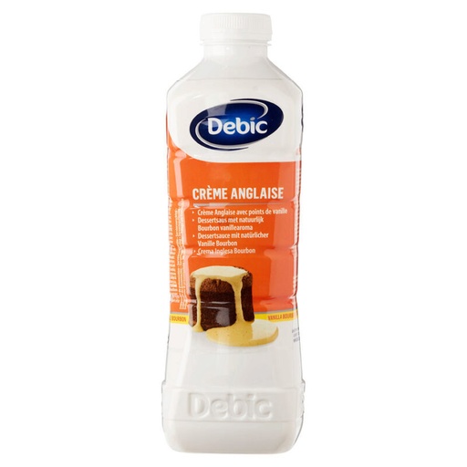[06020217] DEBIC CRÈME ANGLAISE BOURBON 6X1L = LITER