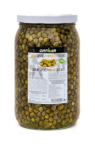 [05110035] GUSTOLIVA NIET-PARELLED KAPPERSTUKKEN 1000ML