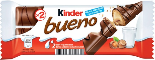 [14100102] KINDER BUENO CANDIES 30 PCES