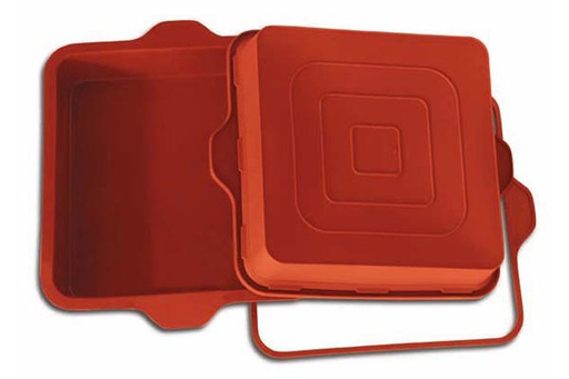 [70408148] SILIKOMART SFT306 SQUARE CAKE MOLD 228X228 HT 50MM 2300ML UNIFLEX
