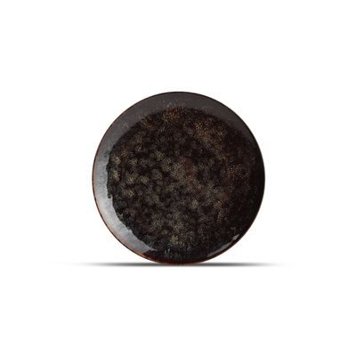 [74500302] BONBISTRO HAZY BLACK ASSIETTE PLATE 26CM