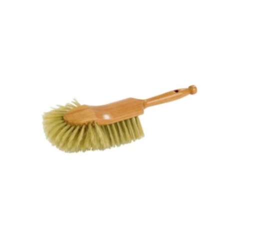 [50251018] WHITE BRISTLE TABLE BRUSH HALF HEAD