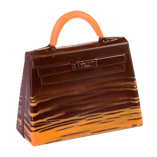 [54418695] MOULE CHOCOLAT 3D THERMOFORME SAC A MAIN HT 11,9X5,2CM HT 12,6CM
