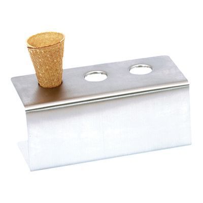 [57660519] CONNET HOUDERS (3) ROESTVRIJ STAAL
