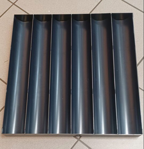 [51844561] ASSEMBLAGE 6 MOULES A BUCHE 50/8 EN TOLE NOIRE