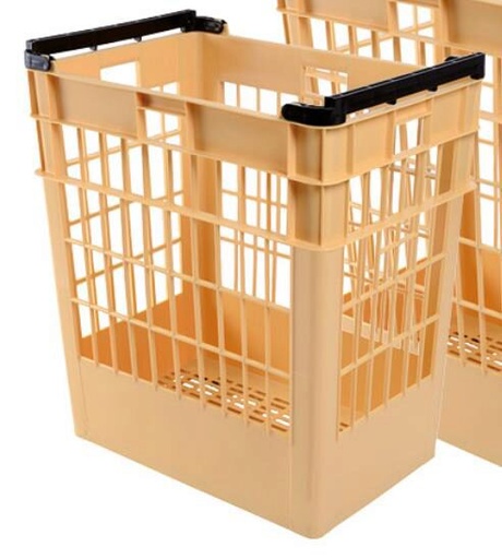 [70410560] BAGUETTEMAND PLASTIEK BEIGE 150L 66.5X46XHT71.5CM