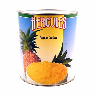 [01010177] ANANAS CRUSHED HERCULE 6 X 3KG = BLIKJE
