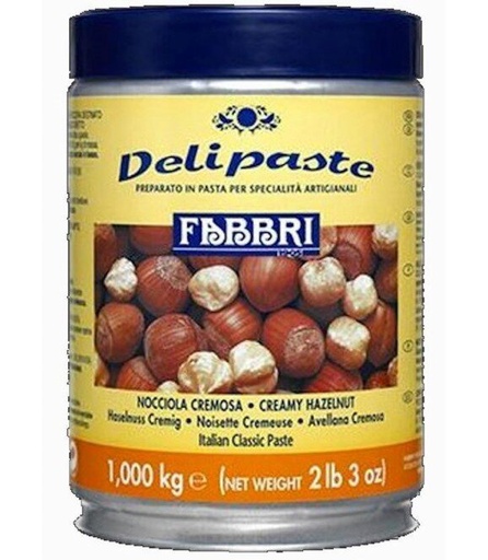 [07062024] FABBRI DELIPASTA AROME NOISETTE CREMEUSE 1KG