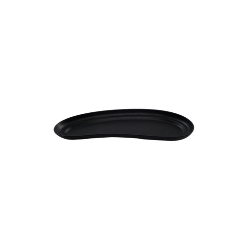 [44104338] KAROLA GROOT ZWART PLAAT 40X14,6XH3CM FOST+ INBEGREPEN
