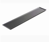 [53302051] PLATEAU PLEXI NOIR "SMOKE" 60X10.5CM H5MM