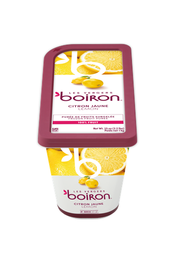 [02100060] ❄️BOIRON 569 PURÉE CITRON JAUNE SANS SUCRE 1KG