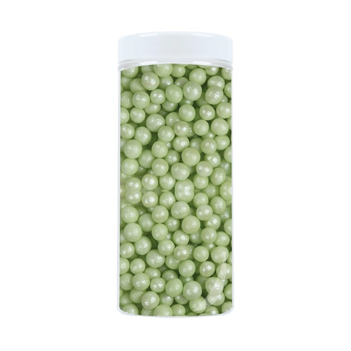 [08081052] 57547 SUIKERPARELS PEARLY GROEN 400 G = DOOS