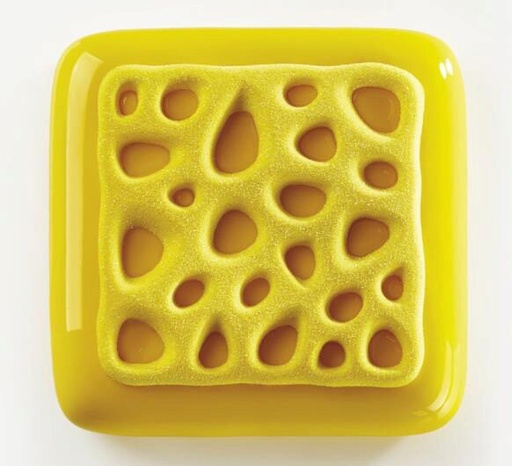 [70410480] +PAVOCAKE MOULE "EPONGE 2 EMPREINTE 135X135XHT10MM 80ML 175X297MM
